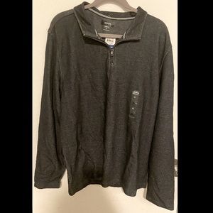 NWT Men’s Stretch Alfani Quarter Zip Sweater